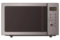 0.9 cubic feet, 900W digital control countertop microwave oven, stainless steel