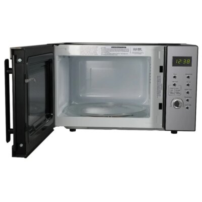 0.9 cubic feet, 900W digital control countertop microwave oven, stainless steel - Image 2