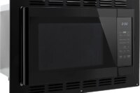 RecPro RV Kitchen Air Fryer & Convection Microwave with Trim Kit | 1.0 Cu. Ft. | 120V | 6 Cooking Modes (Black)