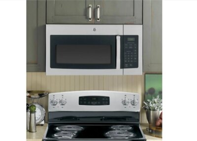 Original GE JVM3160 1000W Built-In Microwave Hood Combo - 1.6 cu ft - Stainless Steel - Image 5