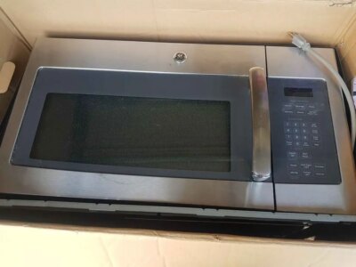 Original GE JVM3160 1000W Built-In Microwave Hood Combo - 1.6 cu ft - Stainless Steel - Image 3