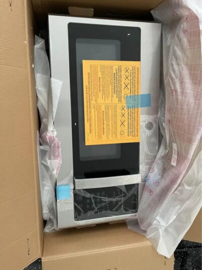 Original GE JVM3160 1000W Built-In Microwave Hood Combo - 1.6 cu ft - Stainless Steel - Image 2