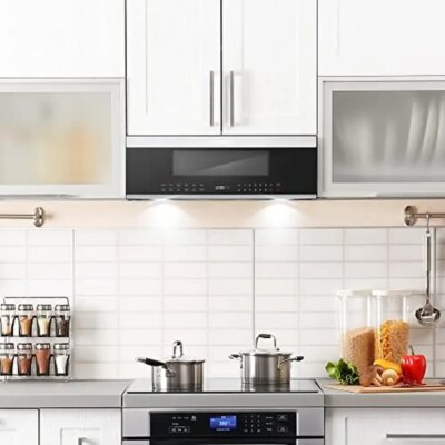 30" Over the Range Microwave with 1000W Power and Convenient Touch Presets - Image 2