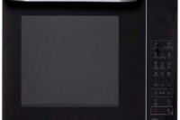 25L Microwave Oven Glass Turntable Child Lock Energy Saving Mode Eco-friendly Residential Use