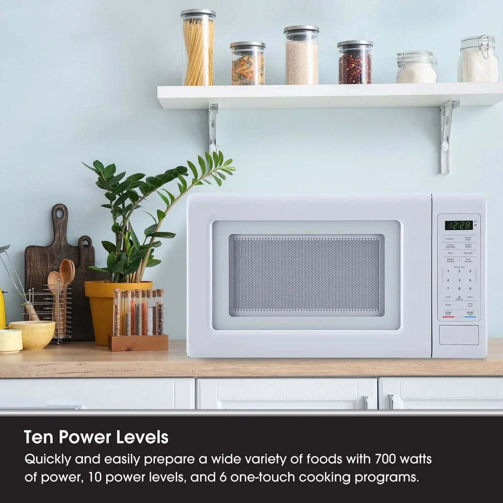 Desktop microwave oven, 700 watts Desktop microwave oven, 700 watts