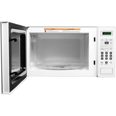 Countertop Microwave 0.7 cu ft 700 Watts 10 Power Levels Auto Cook Options Defrost Express Cook Timer Stainless Steel Kitchen - Image 5