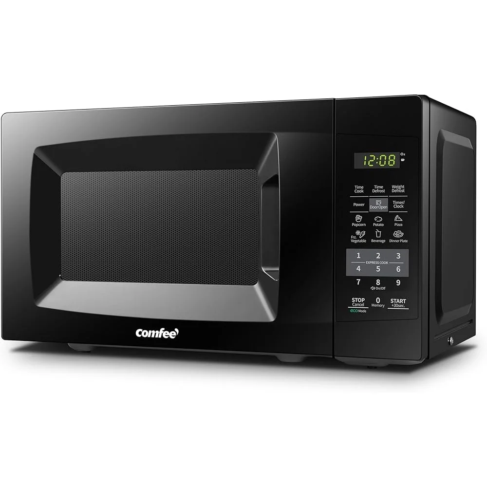 Countertop Microwave Oven 700W with Sound On Off Easy One Touch Buttons Express Cooking Digital Display ECO Mode 0.7 Cu Ft Countertop Microwave Oven 700W with Sound On Off Easy One Touch Buttons Express Cooking Digital Display ECO Mode 0.7 Cu Ft