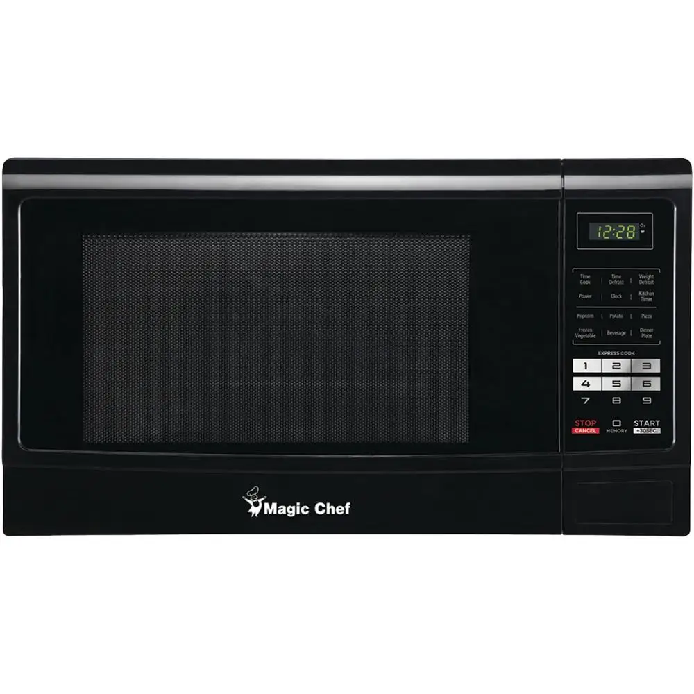 1.6 Cu. Ft. White Countertop Microwave 1100W 3 Auto Defrost Menus One Touch Cooking 1.6 Cu. Ft. White Countertop Microwave 1100W 3 Auto Defrost Menus One Touch Cooking