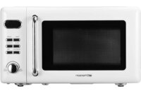 Compact Microwave Oven 700W LED Display 5 Power Levels 8 Auto Menus Glass Turntable Express Defrost Functions Countertop