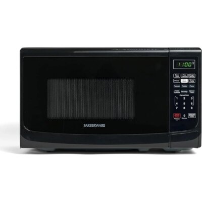 Countertop Microwave 700W Programmable Oven Touch Control 10 Power Levels LED Display Child Lock Perfect Apartments Dorms - Image 2