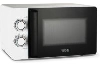 Small Countertop Microwave Oven 0.7 Cu Ft Portable Kitchen Appliance 6 Power Levels Mechanical Control Turntable Timer 700 Watts