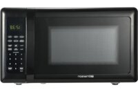 Compact Microwave Oven Touch Control LED Display 700W 10 Power Levels 6 Auto Cook Menus 0.7 Cu Ft Countertop Appliance
