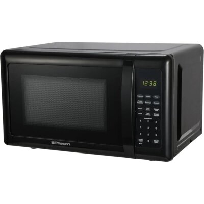 Compact Microwave Oven Touch Control LED Display 700W 10 Power Levels 6 Auto Cook Menus 0.7 Cu Ft Countertop Appliance - Image 4