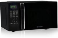 700W Microwave Oven Countertop Digital Display 10 Power Levels Auto Defrost 6 Cooking Menus Compact Kitchen Appliance