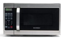 700W Countertop Microwave Oven 0.7Cu Ft LED Display Child Lock Multi-Stage Cooking Easy Clean Compact Appliance Ideal Apartments