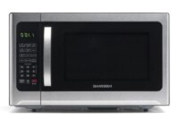 Smart Sensor Microwave Oven 1100W Countertop with Child Lock LED Display Timer One Touch Cooking Programs Easy Clean Stainless