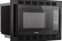 RecPro RV Convection Microwave Black 1.1 Cu. ft  120V Microwave  Appliances Direct Replacement  High Pointe and Greystone