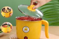 1.8l Multifunctional Cooker Hot Pot Multifunctional Student Dormitory Electric Electric Cooking Noodles Home Pot Stainless Steel