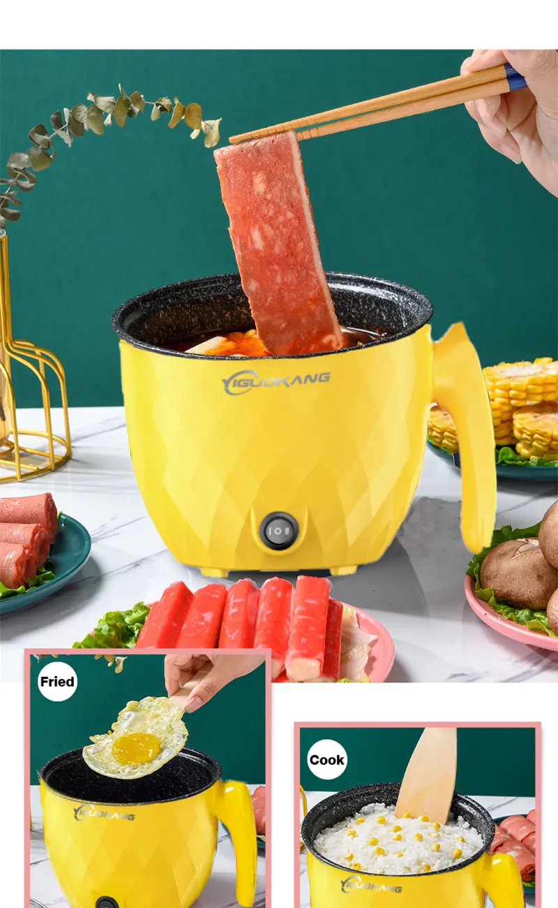 1.8L Multifunctional Electric Rice Cooker Mini Non-stick Cookware Multicooker for Home and Kitchen Appliances Pan Pots Offers 1.8L Multifunctional Electric Rice Cooker Mini Non-stick Cookware Multicooker for Home and Kitchen Appliances Pan Pots Offers