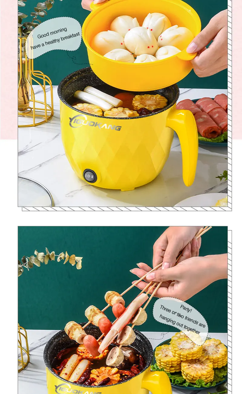 1.8L Multifunctional Electric Rice Cooker Mini Non-stick Cookware Multicooker for Home and Kitchen Appliances Pan Pots Offers 1.8L Multifunctional Electric Rice Cooker Mini Non-stick Cookware Multicooker for Home and Kitchen Appliances Pan Pots Offers