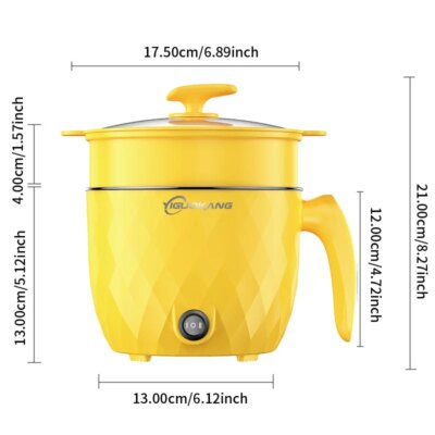 1.8L Multifunctional Electric Rice Cooker Mini Non-stick Cookware Multicooker for Home and Kitchen Appliances Pan Pots Offers - Image 5