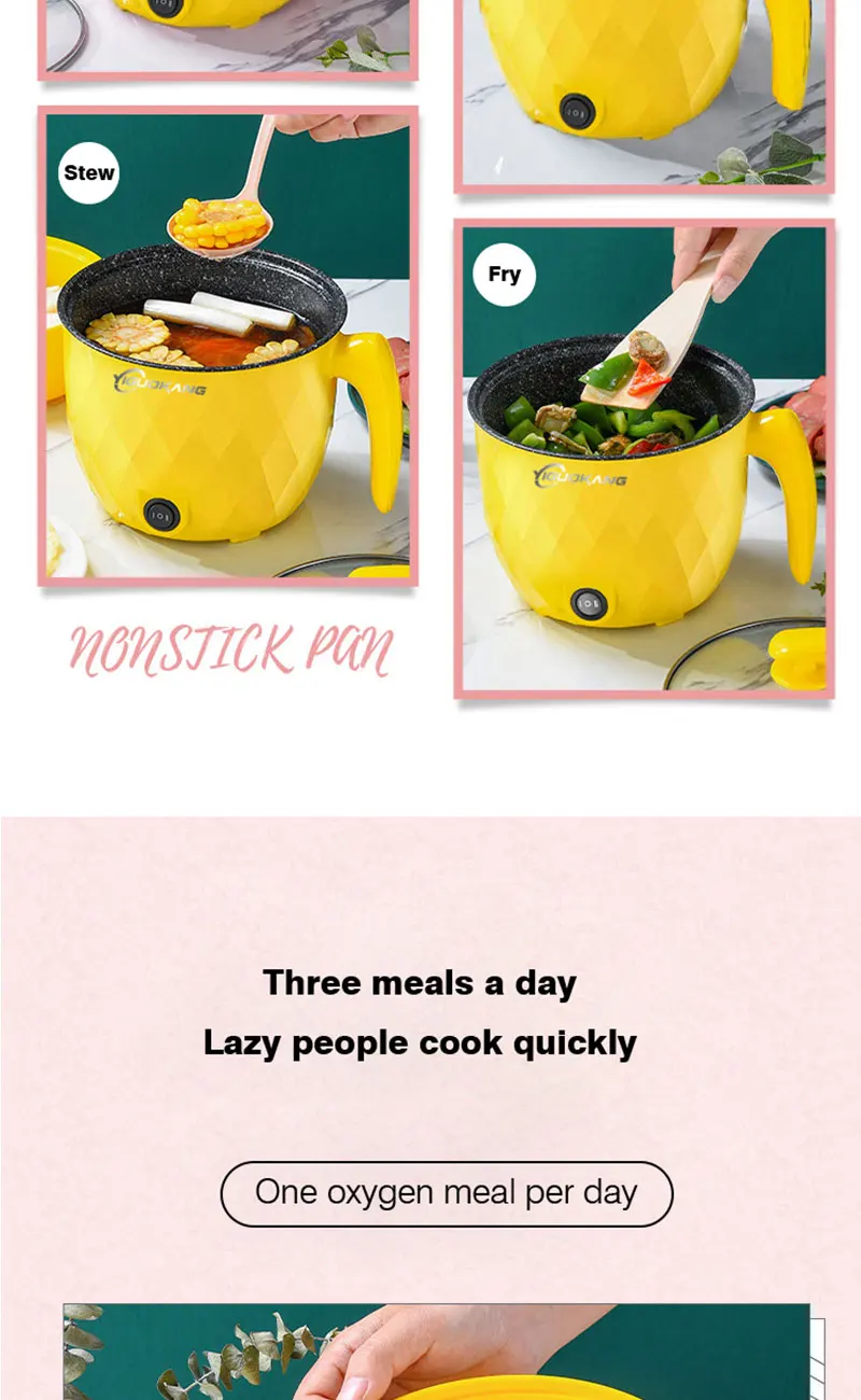 1.8L Multifunctional Electric Rice Cooker Mini Non-stick Cookware Multicooker for Home and Kitchen Appliances Pan Pots Offers 1.8L Multifunctional Electric Rice Cooker Mini Non-stick Cookware Multicooker for Home and Kitchen Appliances Pan Pots Offers