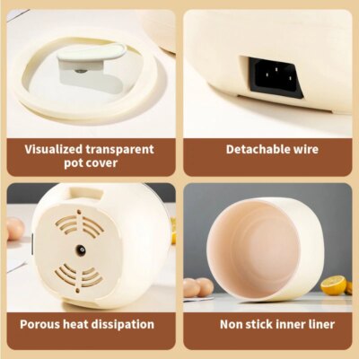 Electric Multi Rice Cooker Multifunctional Stew Pan Non-stick Cookware for Kitchen Offer Multicooker Hot Pot Home Appliance 220V - Image 4