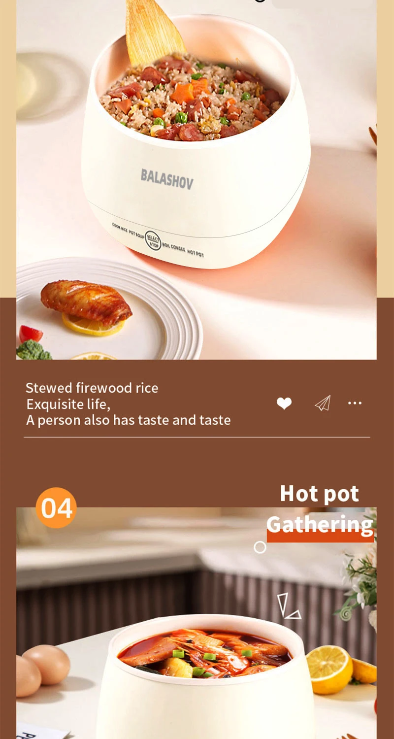 Electric Multi Rice Cooker Multifunctional Stew Pan Non-stick Cookware for Kitchen Offer Multicooker Hot Pot Home Appliance 220V