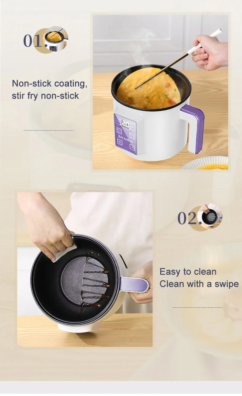 220V Smart Electric Rice Cooker Household Multicooker Steamer Double Layer Rice Cooker Auto Rice Cooker Appliances for Kitchen