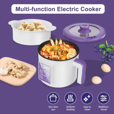 220V Smart Electric Rice Cooker Household Multicooker Steamer Double Layer Rice Cooker Auto Rice Cooker Appliances for Kitchen - Image 3