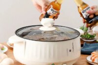 Electric MultiCooker Multifunctional Rice Cooker Frying Pan Non-stick Cookware Multi Soup Hotpot for Kitchen 1.7L/2.7L/3.2L