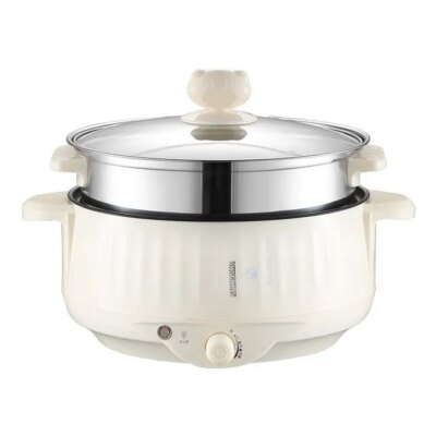 220V Multi Cookers Single/Double Layer Electric Pot 1-2 People Household Non-stick Pan Hot Pot Rice Cooker Cooking Appliances - Image 6