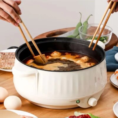 220V Multi Cookers Single/Double Layer Electric Pot 1-2 People Household Non-stick Pan Hot Pot Rice Cooker Cooking Appliances - Image 2