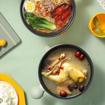 Electric Rice Pot Multicooker Hotpot Stew Heating Pan Noodles Eggs Soup Steamer Rice Cookers Cooking Pot for Home - Image 4