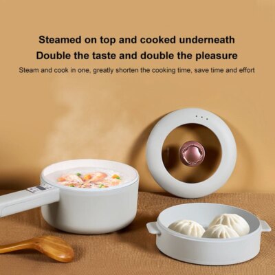 URINGO 1.6/2L Electric Hot Pot Five-speed Adjustable Multi-function Electric Cooker Non Stick Pan Frying Household Dormitory - Image 2