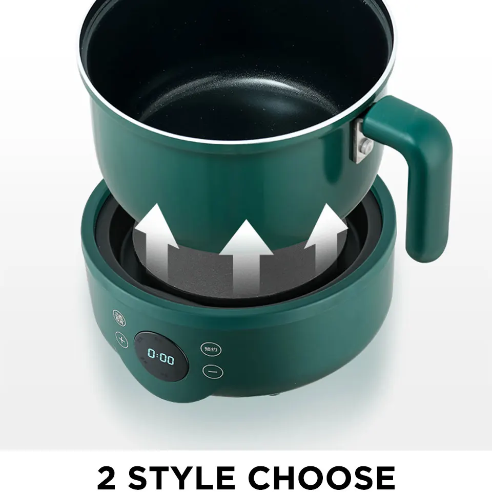 1.8L Multi-Function Electric Cooker Household Split Small Pot Stir Fry Cooker Hot Pot Noodles Fried Egg Steak Frying Pan 220V 1.8L Multi-Function Electric Cooker Household Split Small Pot Stir Fry Cooker Hot Pot Noodles Fried Egg Steak Frying Pan 220V
