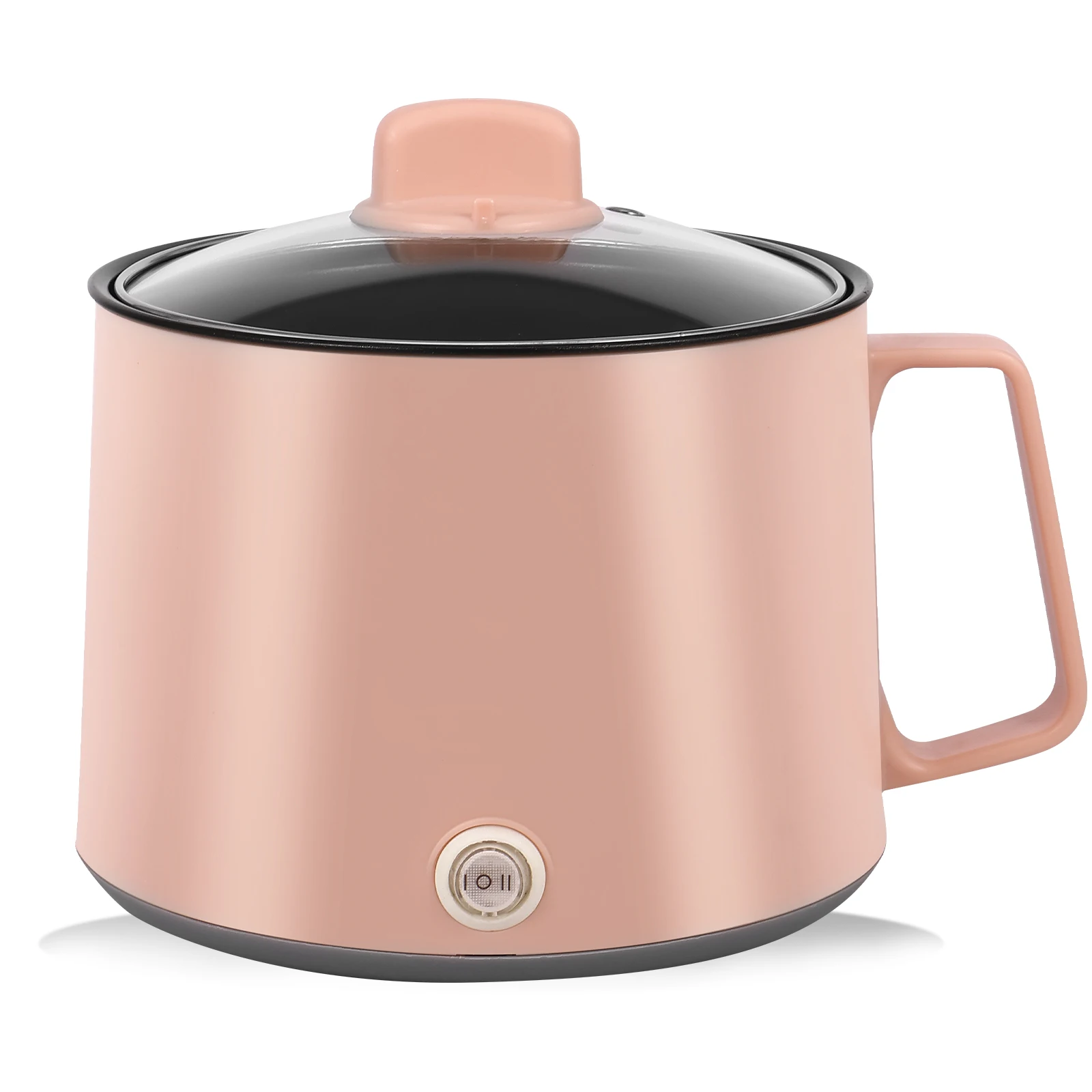 Mini Electric Cooker Non-stick Cooking 1-2 People Household Electric Cooking Machine Multifunction for Noodles Porridge Soup