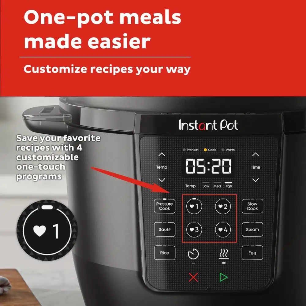 Instant Pot RIO Chef Series 6 Qt Pressure Cooker and Multi-Cooker Instant Pot RIO Chef Series 6 Qt Pressure Cooker and Multi-Cooker