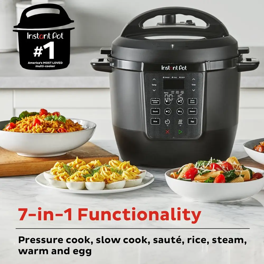 Instant Pot RIO Chef Series 6 Qt Pressure Cooker and Multi-Cooker Instant Pot RIO Chef Series 6 Qt Pressure Cooker and Multi-Cooker