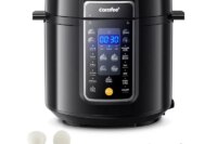 COMFEE’ 9-in-1 Electric Pressure Cooker, 6 Qt Instant Multi Cooker Olla de Presion Slow Cooker Rice Cooker Steamer Non-Stick Pot
