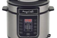 Megachef 6 Quart Pressure Cooker with 14 Pre-set Multi Function Features