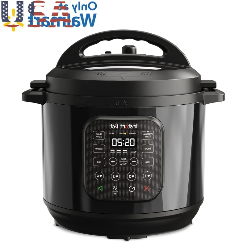8qt Pressure Cooker Multi-Cooker 7-in-1 Cooking Functions Non-Stick Ceramic Pot Dishwasher Safe Easy Clean Batch Cooking Family 8qt Pressure Cooker Multi-Cooker 7-in-1 Cooking Functions Non-Stick Ceramic Pot Dishwasher Safe Easy Clean Batch Cooking Family