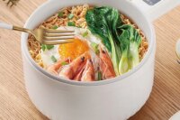 1.6L 2.2L Electric Cooker Student Pot Multifunction Household Pot Ceramic Glaze Non Stick Cooker Rice Cooker Kitchen Tool 220V