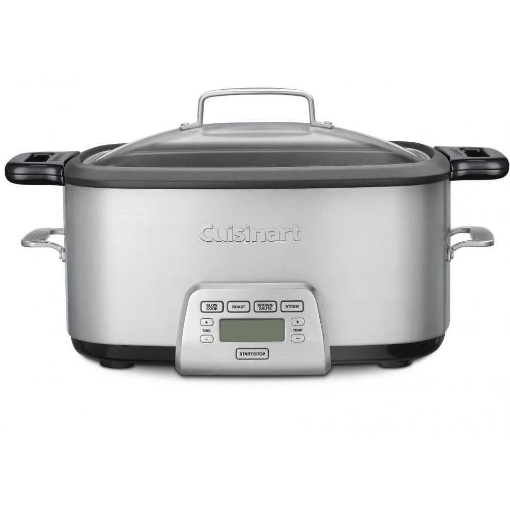 7 Quart Multi Cooker Slow Cook Roast Sauté Steam Non-Stick Digital Display Dishwasher Safe Timer Cooking Pot with Glass Lid 7 Quart Multi Cooker Slow Cook Roast Sauté Steam Non-Stick Digital Display Dishwasher Safe Timer Cooking Pot with Glass Lid