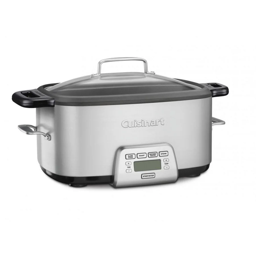 7 Quart Multi Cooker Slow Cook Roast Sauté Steam Non-Stick Digital Display Dishwasher Safe Timer Cooking Pot with Glass Lid 7 Quart Multi Cooker Slow Cook Roast Sauté Steam Non-Stick Digital Display Dishwasher Safe Timer Cooking Pot with Glass Lid