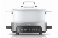 Foodi MC1100 6.5 Qt Multi Cooker Stainless Steel 6-in-1 Slow Sear Saute Rice Pasta Roast Capacity 30% Faster Family-Sized One