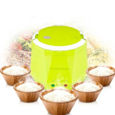 1.6L Mini Rice Cooker Heating Lunch Box Portable Constant Temperature Food Steamer Multifunction Pot For Car Truck 12/24V - Image 4