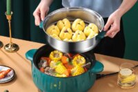Electric MultiCookers Single/Double Layer 1-2 People Household Non-stick Pan Hotpot Noodles Rice Cooker Cooking Appliances