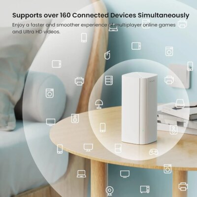 Tenda AX3000 WiFi6 Mesh System EM/MX12 Wireless Router Wi-Fi6 Mesh WiFi Router up to 7000 sq.ft. Wifi range extender WIFI 6 Mesh - Image 3