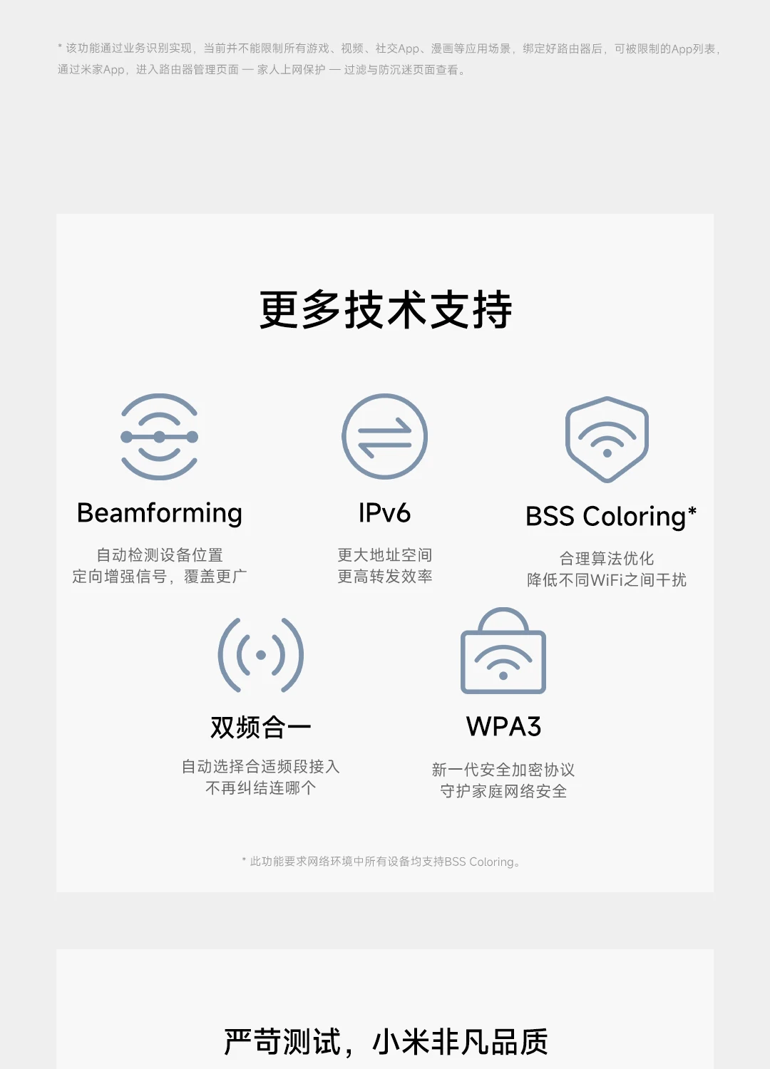 Xiaomi Router BE3600 WiFi 7 Dual-Band Qualcomm quad-core Gaming Acceleration 3570Mbps Dual WAN LAN Mesh Network Repeater VPN Xiaomi Router BE3600 WiFi 7 Dual-Band Qualcomm quad-core Gaming Acceleration 3570Mbps Dual WAN LAN Mesh Network Repeater VPN